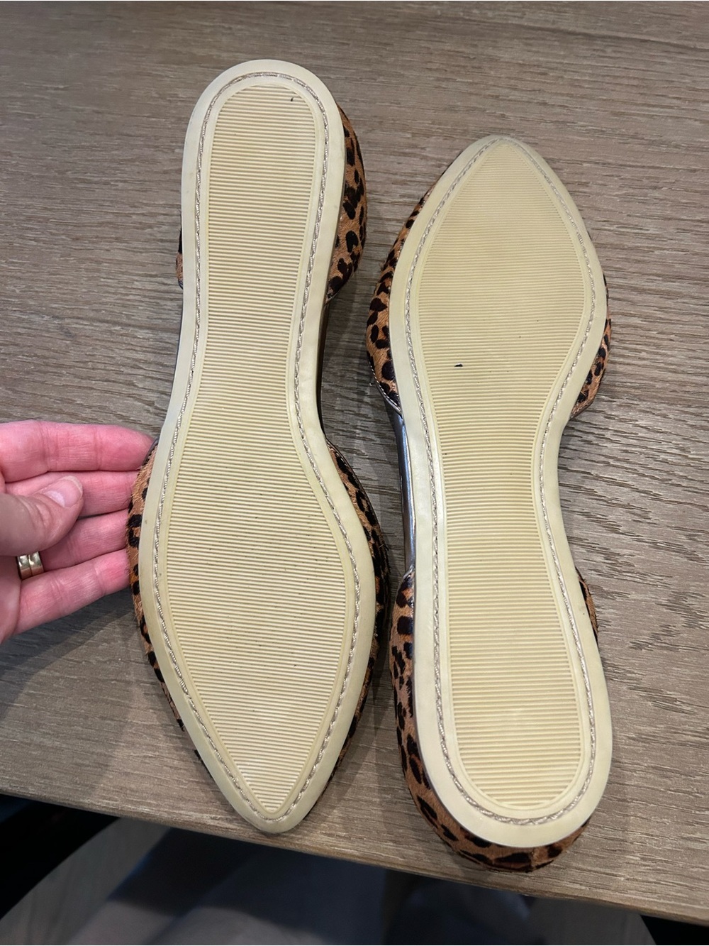 Jones of New York leopard print flats, size 8.5 - Picture 5 of 7